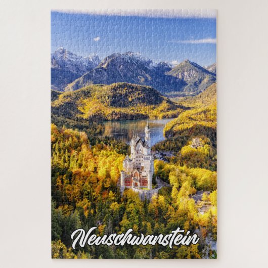 Puzzle Château de Neuschwanstein, Allemagne (Vertical)