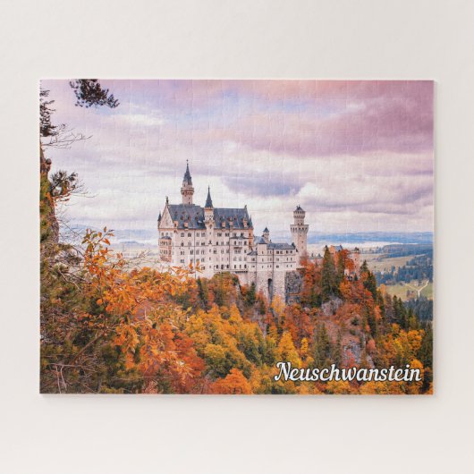 Puzzle Château de Neuschwanstein, Allemagne (Horizontal)
