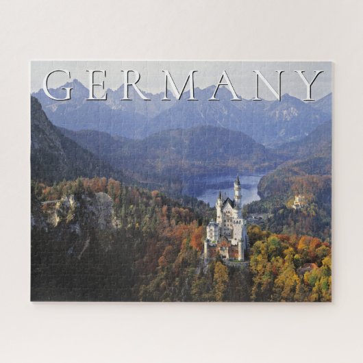 Puzzle Château de Neuschwanstein | Allemagne, Bavière (Horizontal)