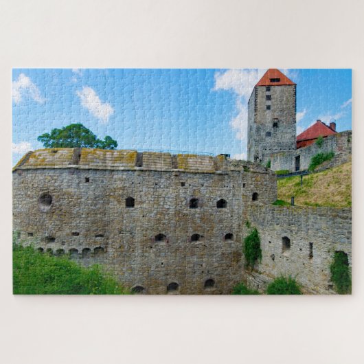 Puzzle Château de Querfurt Saxe. (Horizontal)