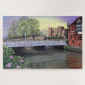 Puzzle Château de Tonbridge au bord de la Medway (Horizontal)