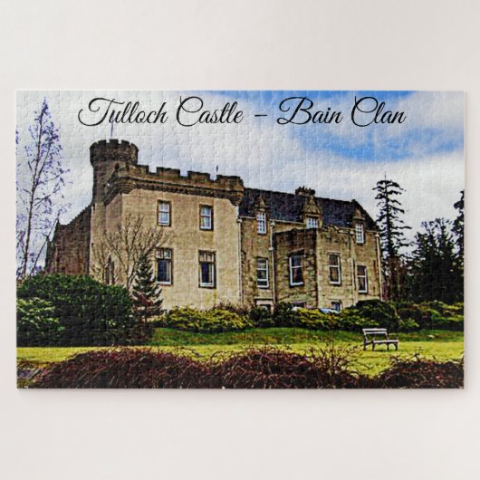 Puzzle Château de Tulloch - Bain Clan (Horizontal)