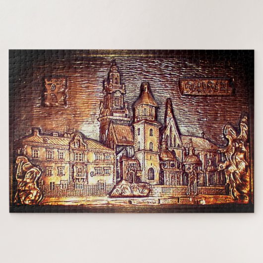 PUZZLE CHÂTEAU DE WAWEL KRAKOW POLOGNE 7 (Horizontal)