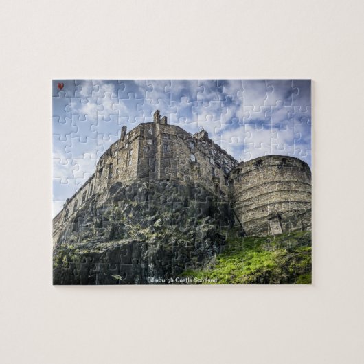 Puzzle Château d'Édimbourg Écosse (Horizontal)