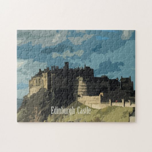 Puzzle Château d'Édimbourg, Écosse (Horizontal)