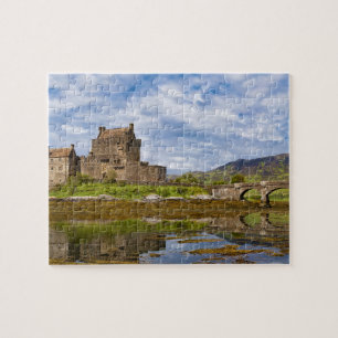 Puzzle Château d'Eilean Donan de panorama vu des sud