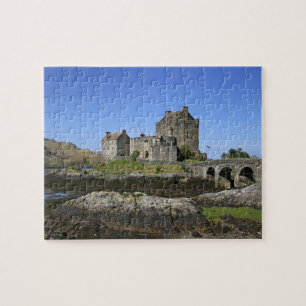 Puzzle Château d'Eilean Donan, Écosse. Le célèbre Eilean 