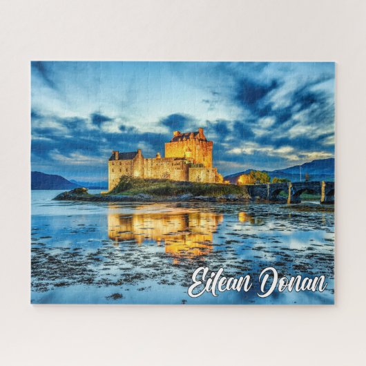 Puzzle Château d'Eilean Donan, Highlands, Écosse (Horizontal)