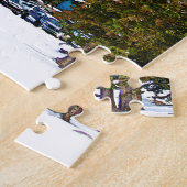 Puzzle Château des Rocheuses - Banff Canada (Côté)