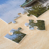 Puzzle Château d'Osaka à Osaka Japon (Côté)