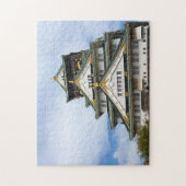 Puzzle Château d'Osaka à Osaka Japon (Vertical)