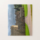 Puzzle Château Drum Écosse. (Vertical)