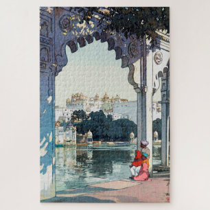 Puzzle Château d'Udaipur, Inde, Hiroshi Yoshida