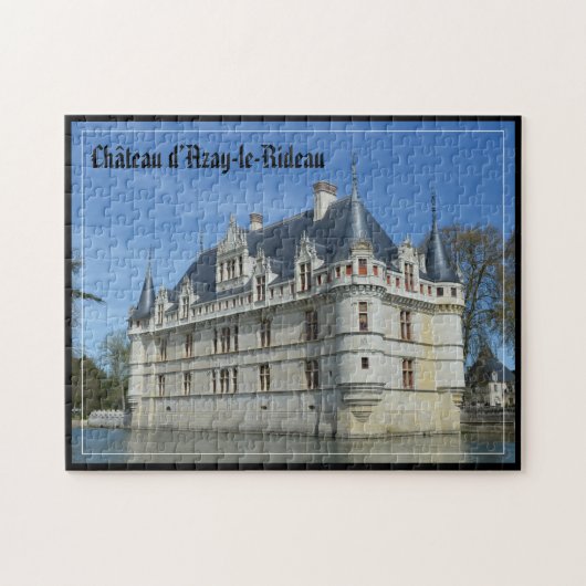Puzzle Château français - Château d’Azay-le-Rideau (Horizontal)