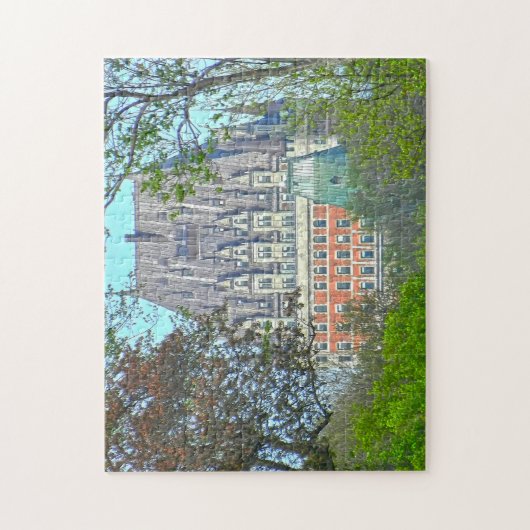 Puzzle Château Frontenac Québec. (Vertical)