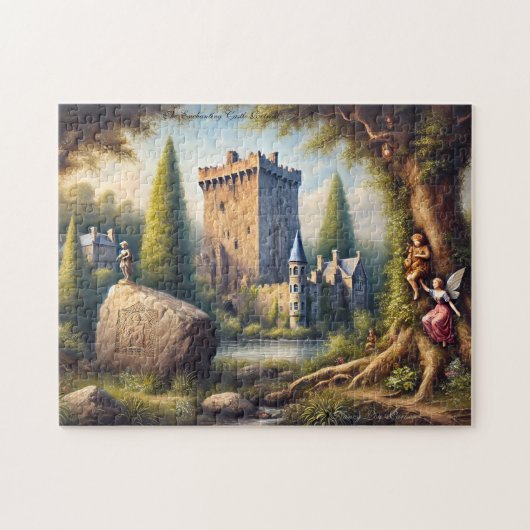 Puzzle Château Irlandais avec Fées Cachées Monument Histo (Horizontal)
