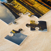 Puzzle Château japonais de Geisha avec réflexion (Côté)