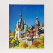 Puzzle Château Majestic Peleș, Sinaia Roumanie (Vertical)