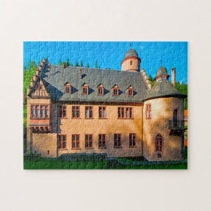 Puzzle Château Mespelbrunn Bavière Allemagne.