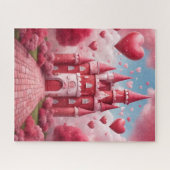 Puzzle Château rouge et rose (Horizontal)