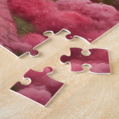 Puzzle Château rouge et rose (Côté)