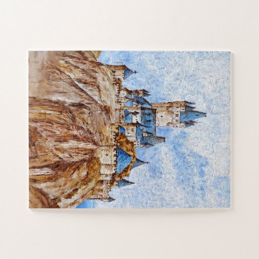 Puzzle Château sur le Rhin (Horizontal)