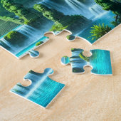 Puzzle Château Temple du Trône de Jade Secret (Côté)
