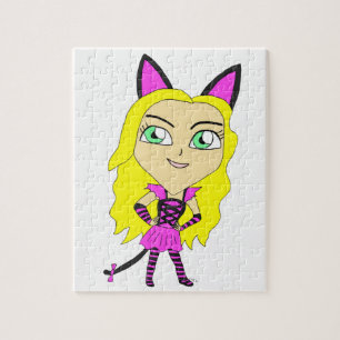 Puzzle chatgirl chibi