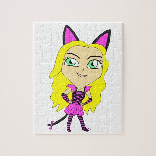 Puzzle chatgirl chibi (Vertical)