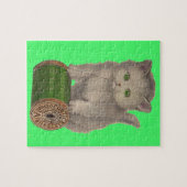 Puzzle Chaton blanc Corticelli 1930 (Horizontal)