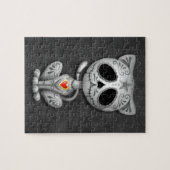 Puzzle Chaton de sucre de zombi, foncé (Horizontal)