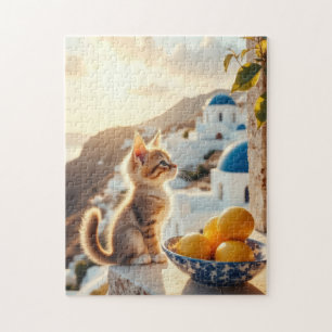 Puzzle chaton en Italie