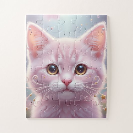 Puzzle Chaton Parfait - Mignon et Fantaisiste (Vertical)