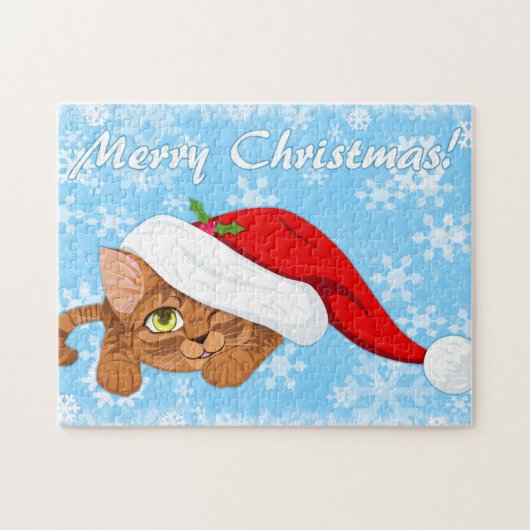 Puzzle Chaton vacances (Horizontal)