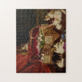 Puzzle Chatons dans un panier à couture | Jules Leroy (Vertical)