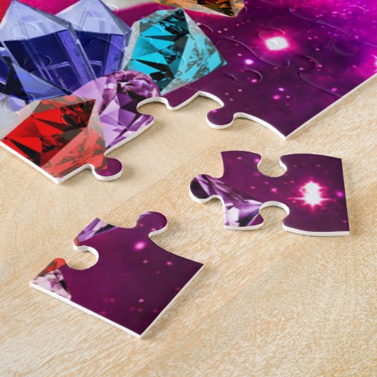 Puzzle Chatons et diamants (Côté)