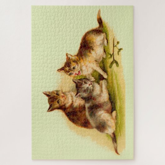 Puzzle chatons victoriens (Vertical)