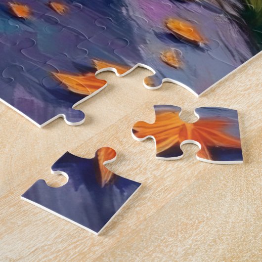 Puzzle Chats abyssiniens - Trick ou traitement en Hallowe (Côté)