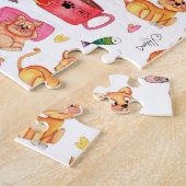 Puzzle Chats amusants (Côté)