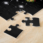 Puzzle Chats amusants Arbre de Noël Ornement Décor Cadeau (Côté)