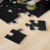 Puzzle Chats amusants Arbre de Noël Ornement Décor Cadeau (Côté)