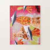 Puzzle Chats, bacons et ufos (Vertical)