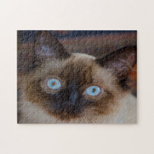 Puzzle Chats balinais.