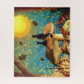 Puzzle Chats champignons  (Vertical)