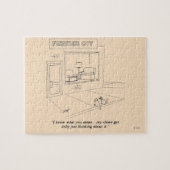 Puzzle Chats Clawing Meubles (Horizontal)