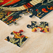 Puzzle Chats colorés mignons (Côté)