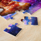 Puzzle Chats dans la pizza spatiale (Côté)