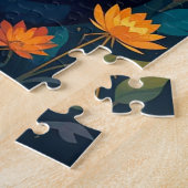 Puzzle Chats dans un paysage naturel avec des éléments gé (Côté)