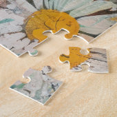 Puzzle Chats d'aquarelle Boho - Art de la féline terrestr (Côté)
