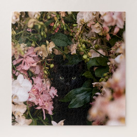 Puzzle Chats de Bloom à Minuit (Vertical)